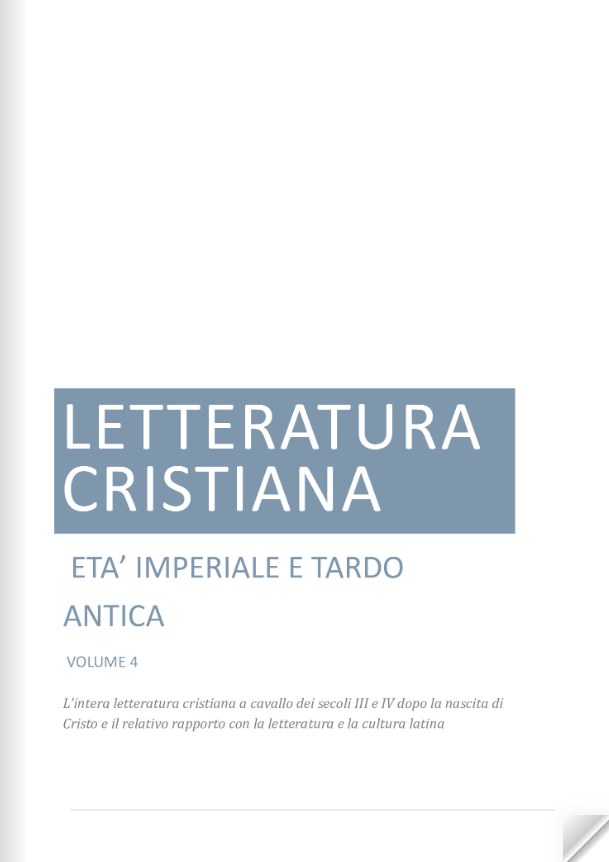 Letteratura latina - Età cristiana, Volume 4